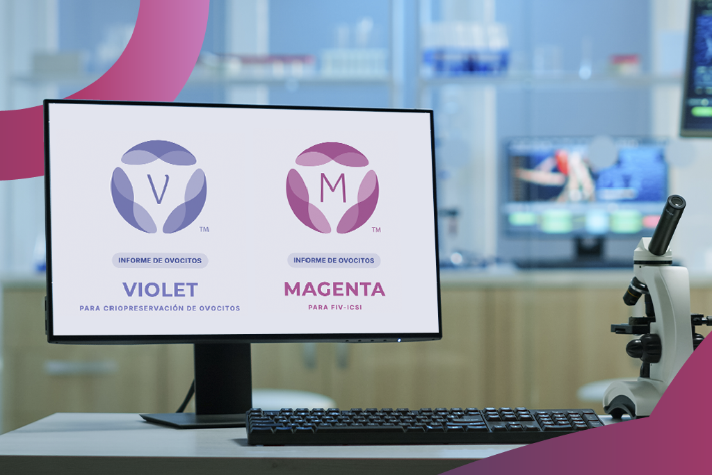 En Clínica CER usamos IA para complementar la evaluación de óvulos y el desarrollo embrionario. Conoce MAGENTA™, VIOLET™ y EmbryoScope™.